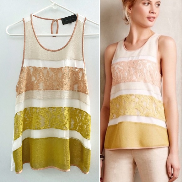 Sunday in Brooklyn Tops - Anthro Sunday in Brooklyn chic layered tank